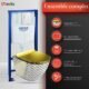 Abattant WC suspendu LAVITA abaissement auto sans bord