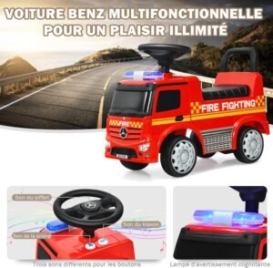 Porteur Mercedes Benz COSTWAY 12-36 mois pour enfants