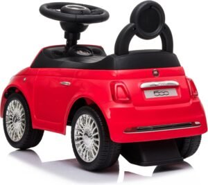81eVqZtHc5L._AC_SL1500_.jpg Porteur enfant Fiat voiturette interactive 12 mois - rouge