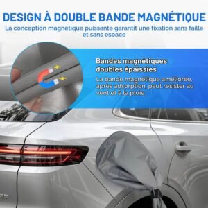 Housse port de charge EV étanche antipoussière grise