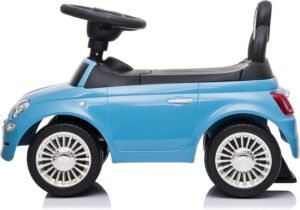 Porteur enfant Fiat voiturette interactive 12 mois+ bleu