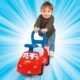 Porteur auto Smoby Spidey évolutif 2 en 1, coffre et volant
