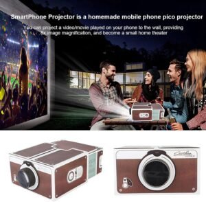 Projecteur smartphone Jectse mini portable 2e gen 8×