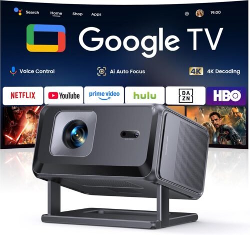Vidéoprojecteur 4K TOPTRO portable Google TV Autofocus