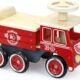 Porteur camion de pompier avec coffre - dès 18 mois
