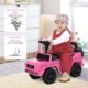 Camion porteur HOMCOM pour enfants 12-36 mois rose