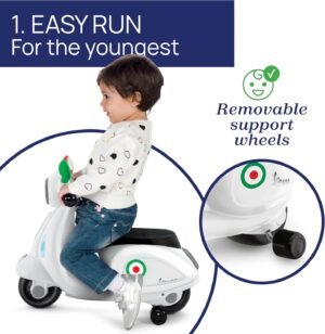 81soab6J3OL._AC_SL1500_.jpg Moto porteur Chicco Vespa – Lumières & Sons, 25 kg