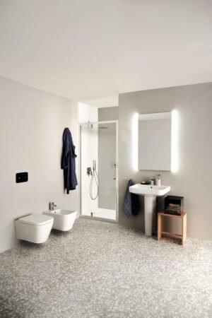 WC suspendu Ideal Standard i.life B sans bride 3,9-6 L Blanc