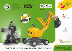 Remorque pelleteuse Rollydigger Cat Rolly Toys 42 101 5