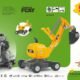Remorque pelleteuse Rollydigger Cat Rolly Toys 42 101 5