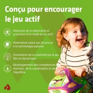 Moto porteur enfant INJUSA 18–36 mois sans pédales stable