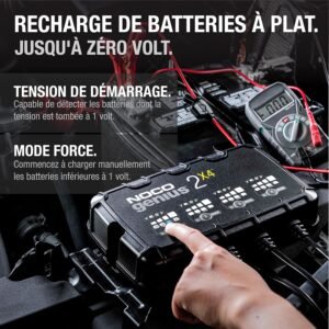 Chargeur de batterie NOCO 8A 6/12V Plomb/Lithium