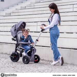 Tricycle bébé évolutif HyperMotion poussette pliante