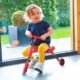Tricycle bébé 3 roues The Bugs pliant 12 mois rouge