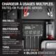 Chargeur de batterie NOCO 8A 6/12V Plomb/Lithium