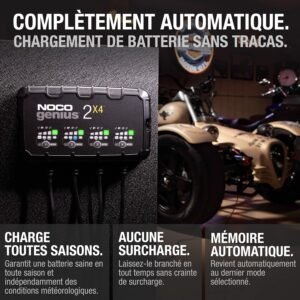 Chargeur de batterie NOCO 8A 6/12V Plomb/Lithium